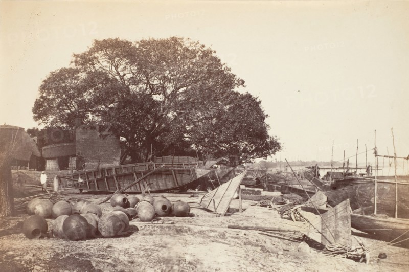 View of Chandanagore, 1858-61.