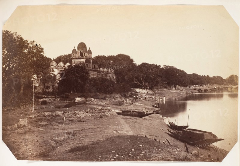 Riverside at Chandanagore?, 1858-61.