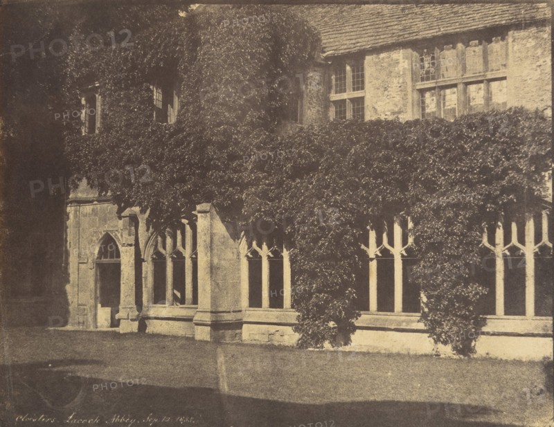 Lacock Abbey, Cloisters, September 12, 1855 [?], September 12, 1855 [?].