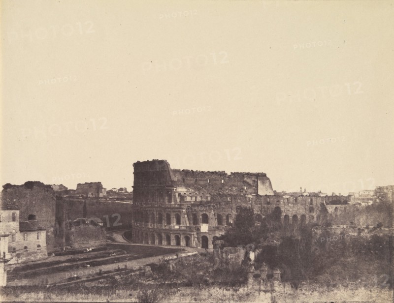 Colosseum, Rome, 1850s.