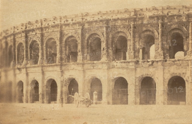 [Roman Theater at Nimes], 1867.