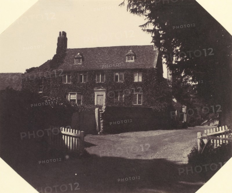 House and Picket Fence, 1850s.