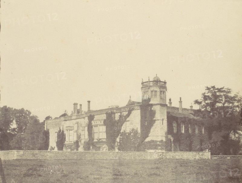 Lacock Abbey, 1850s.