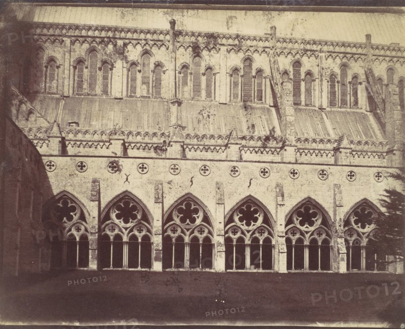 Salisbury Cathedral, 1850s.