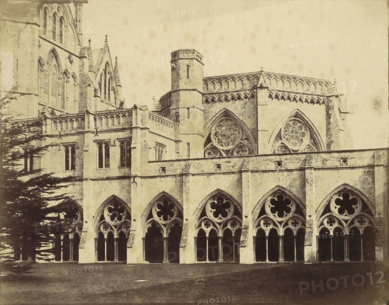 Salisbury Cathedral, 1850s.