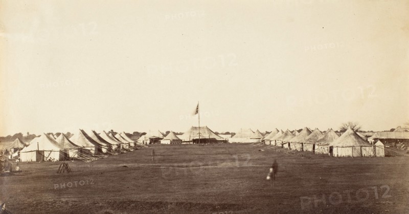 Main Street, Governor General's Camp, 1859.