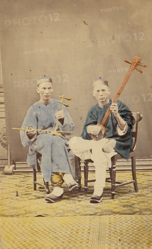 Two Musicians, 1870s.