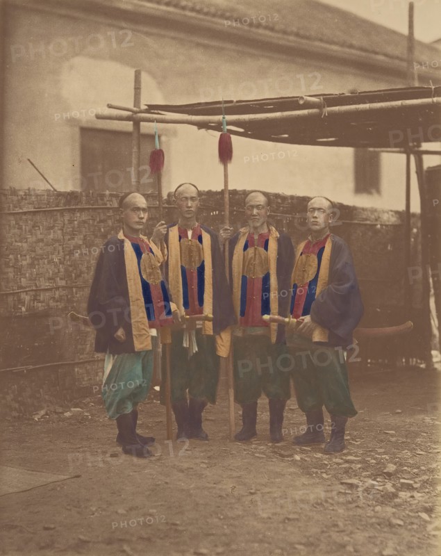 Soldats de la ligne, 1870s.