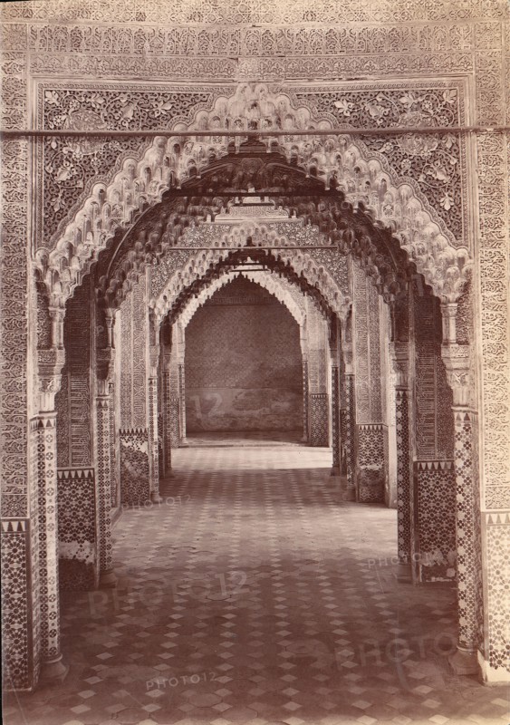 Hall of Justice, Alhambra, Granada, 1880s-90s.