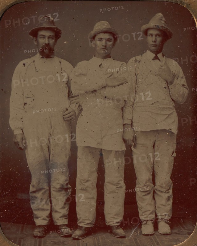 Plasterers and Painters, 1870s-80s.