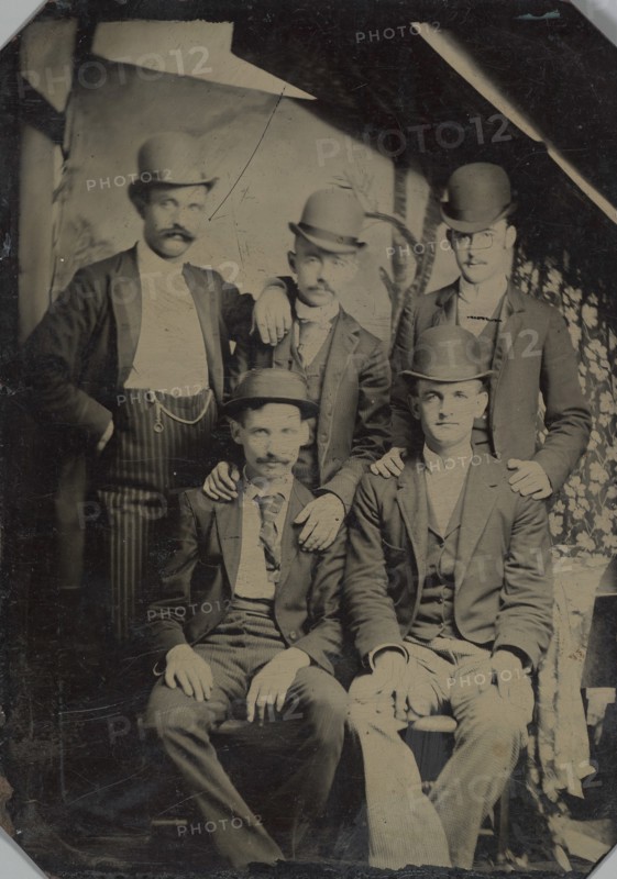 Five Members of the Wild Bunch?, ca. 1892.