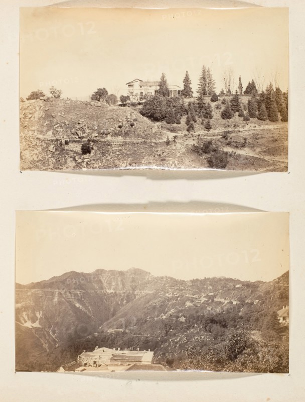 House, Simla, 1850s.
