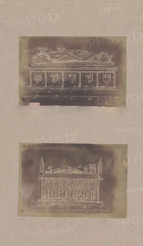 Tomb of Simon de Langham, Tomb of Aymer de Valence, 1839.