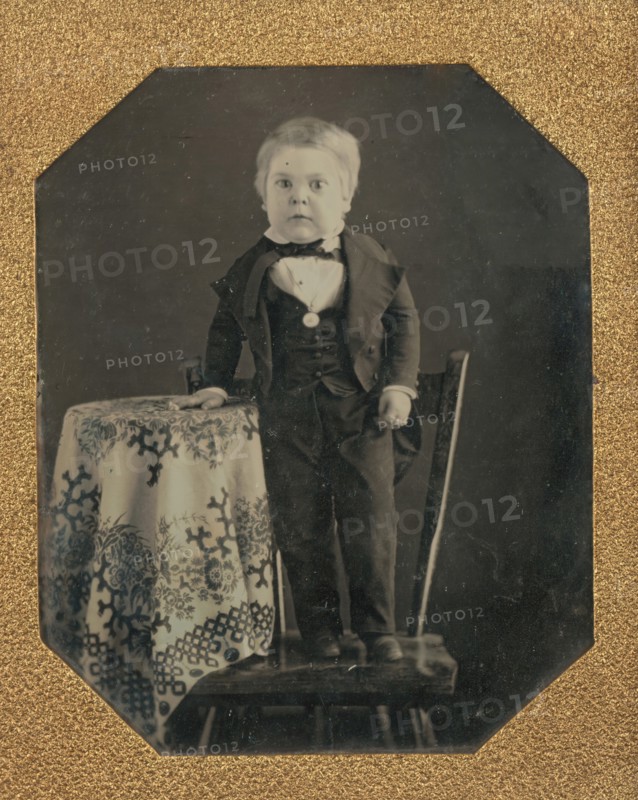 Tom Thumb (Charles Sherwood Stratton), ca. 1848.