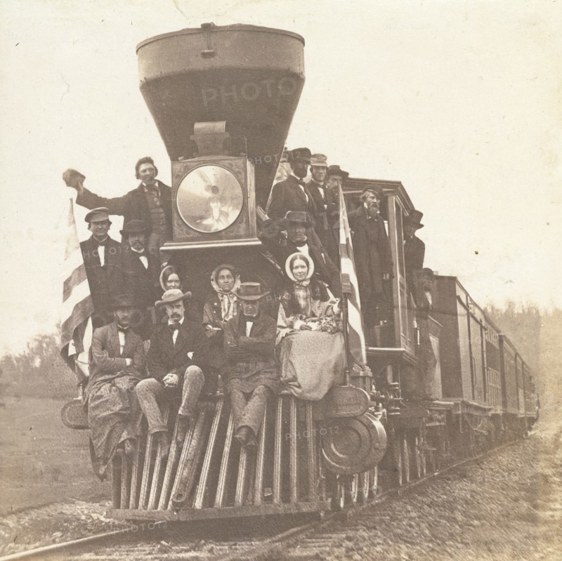 Artists' Excursion on the Baltimore & Ohio Railroad, 1858.