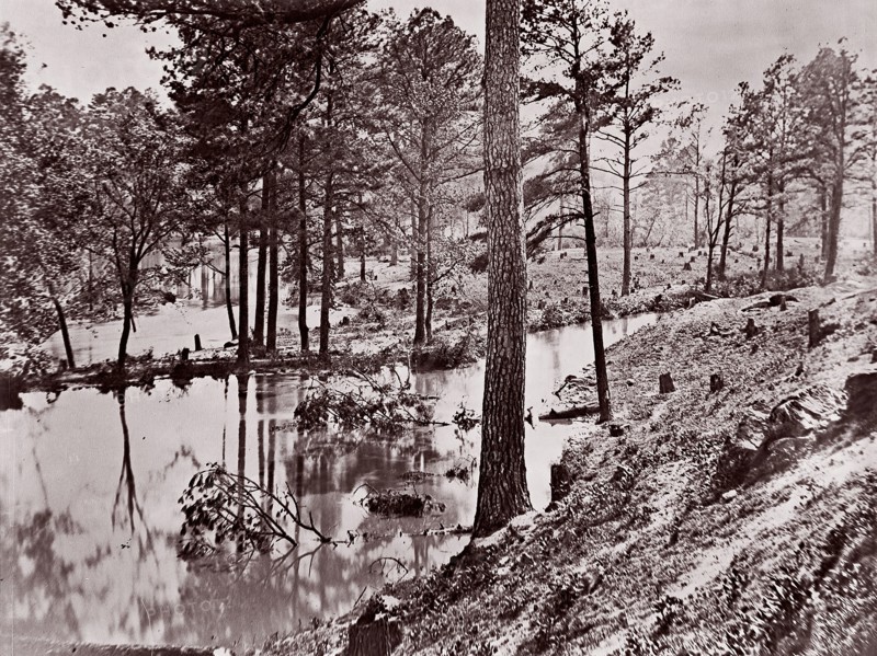 Broadway Landing, Appomattox River, 1864. Formerly attributed to Mathew B. Brady.