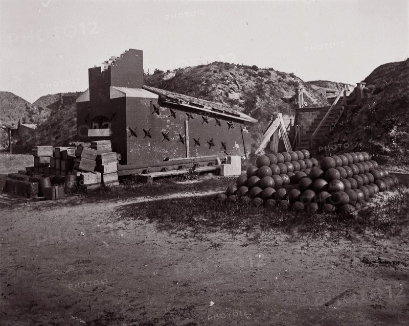 Cannon, 1861-65. Formerly attributed to Mathew B. Brady.