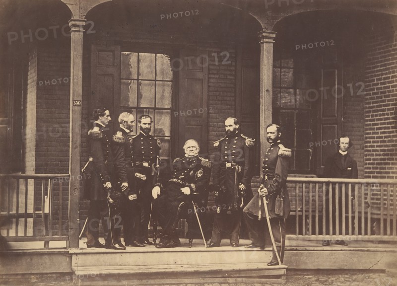 Lieutenent General Scott, General-in-Chief U.S. Army, & Staff, September 6, 1861.
