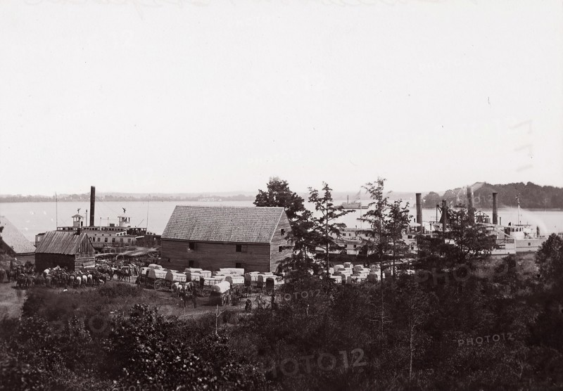 Washington. Harewood Hospital, 1861-65. Formerly attributed to Mathew B. Brady.