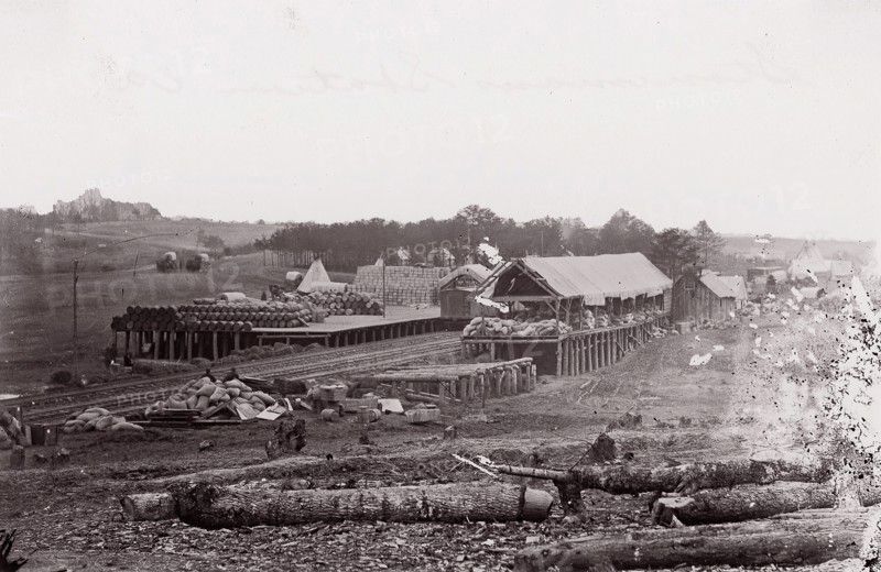 Stoneman's Station, Virginia, 1861-65. Formerly attributed to Mathew B. Brady.