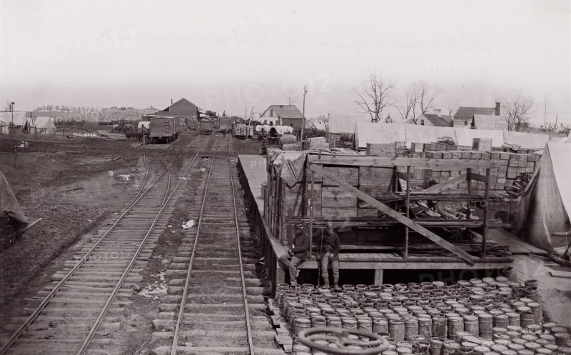 Stoneman's Station, Virginia, 1861-65. Formerly attributed to Mathew B. Brady.