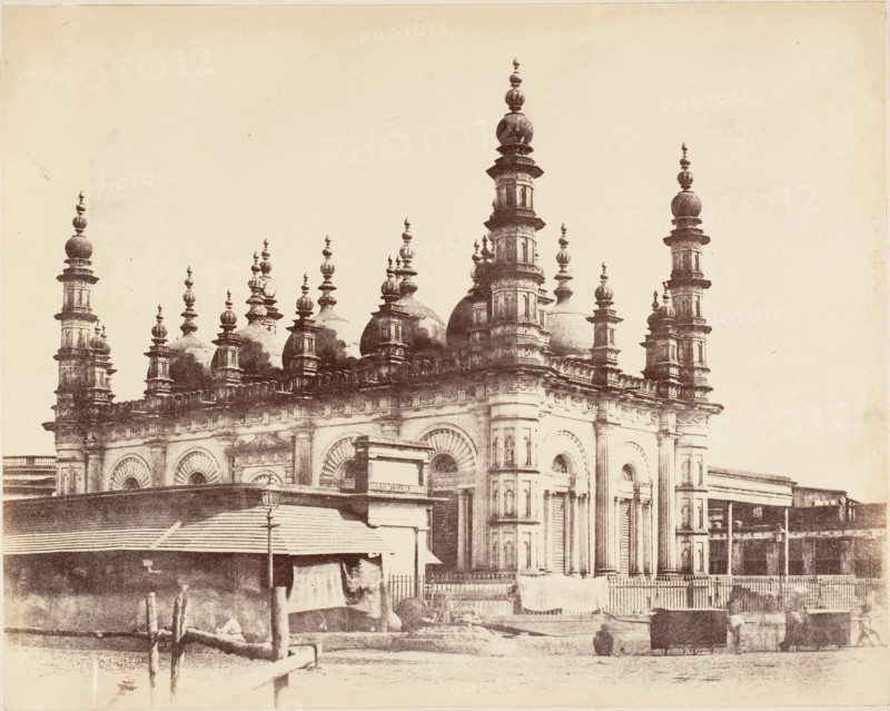 [Ghulam Muhammad Mosque, Calcutta], 1850s.
