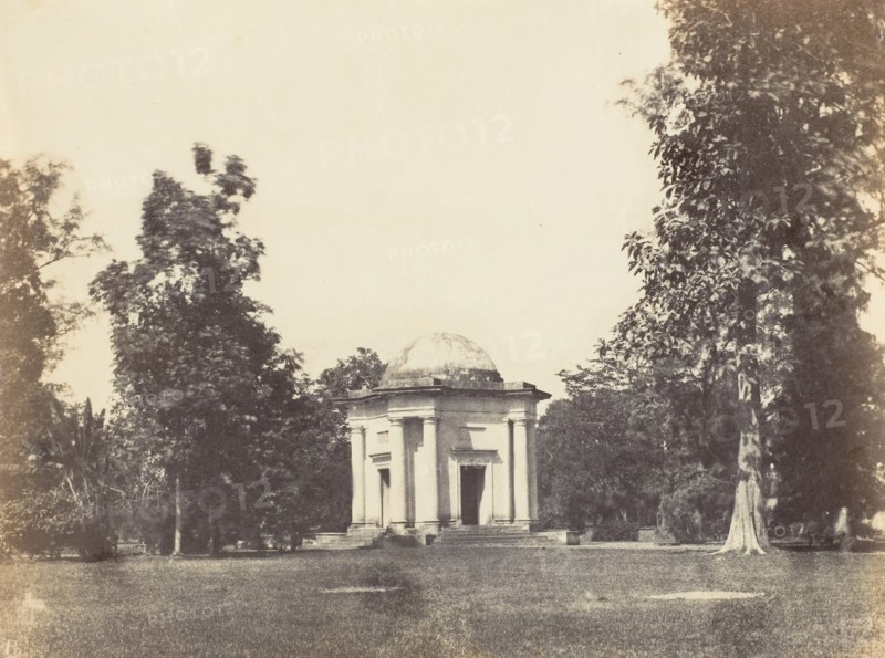 [Entrance to Botanical Gardens, Calcutta], 1850s.