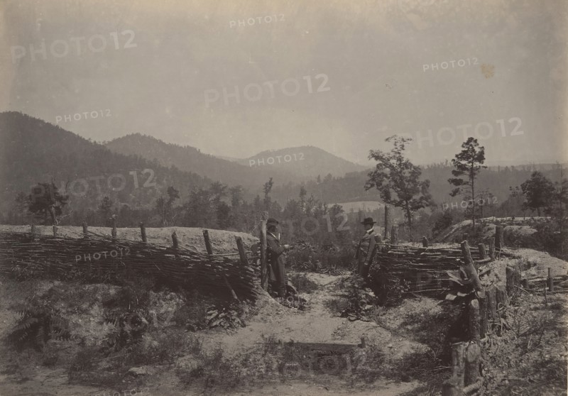 The Allatoona Pass, Georgia, 1860s.