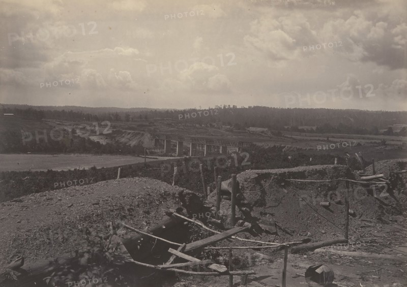 South Bank of the Chattahoochie, Georgia, 1860s.
