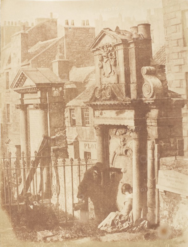 Edinburgh. Greyfriars' Churchyard, 1843-47.