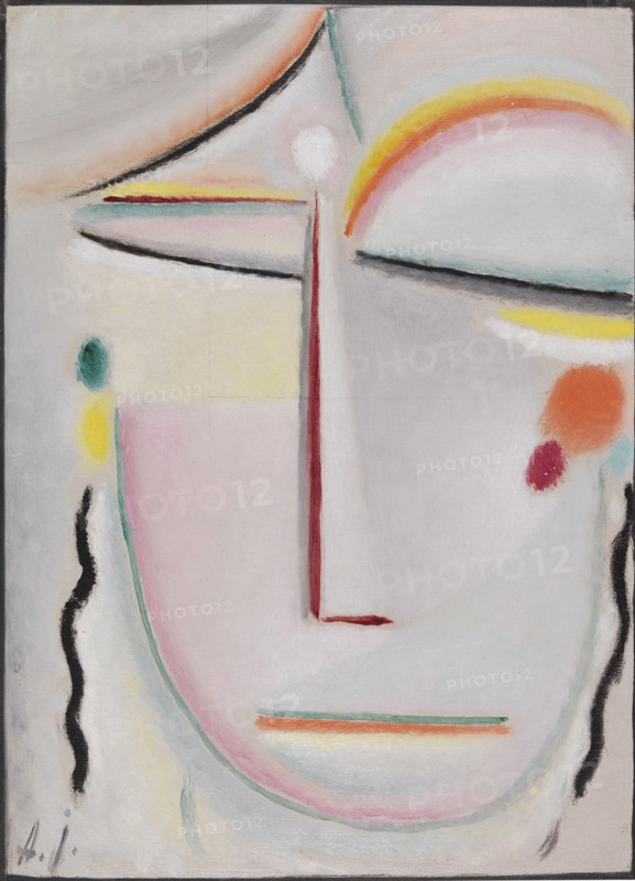 Abstract Head: Enlightenment II, 1919. Creator: Javlensky, Alexei, von (1864-1941).