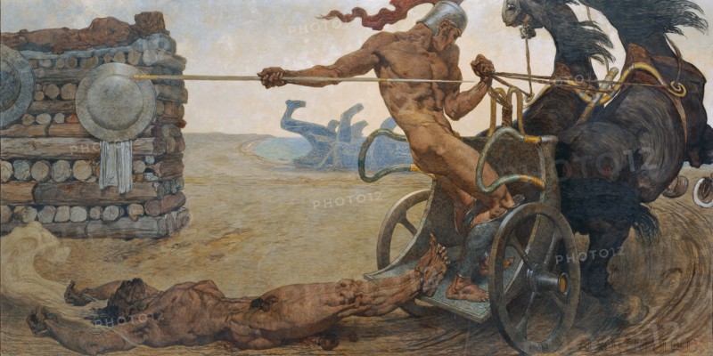 Achilles, c. 1930. Creator: Rothaug, Alexander (1870-1946).