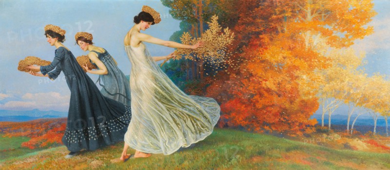 Autumn Gold, 1905. Creator: Lenz, Maximilian (1860-1948).