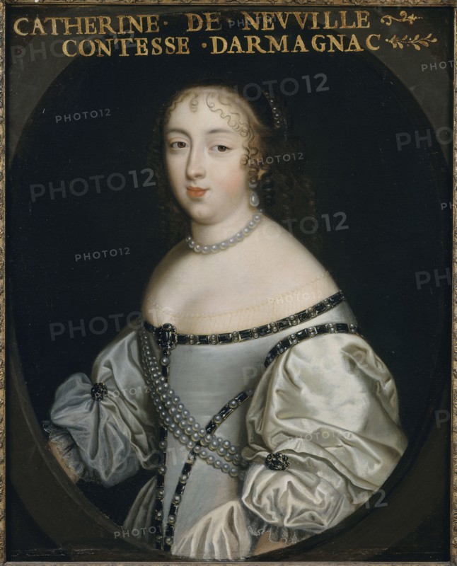 Catherine de Neufville de Villeroy, comtesse d'Armagnac (1639-1707), ca 1665. Creator: Anonymous.
