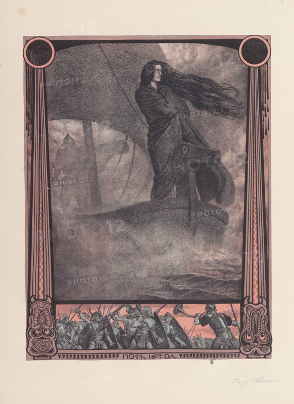 Der Ring des Nibelungen, 1914. Creator: Stassen, Franz (1869-1949).