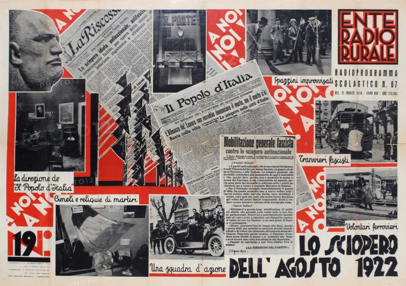 Ente Radio Rurale Radioprogramma Scolastico N.67, 1936. Creator: Gasperini, Oreste (active 1930s-1940s).