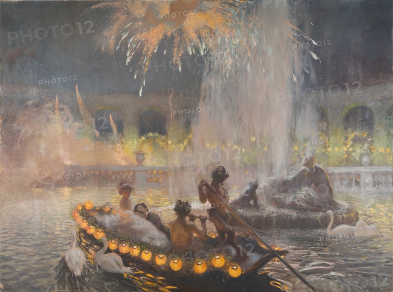 Fête de nuit à Versailles, 1906. Creator: La Touche, Gaston, de (1854-1913).