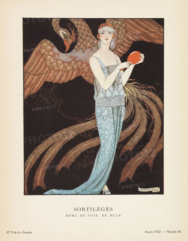 Gazette du Bon Ton, 1922. Creator: Barbier, George (1882-1932).