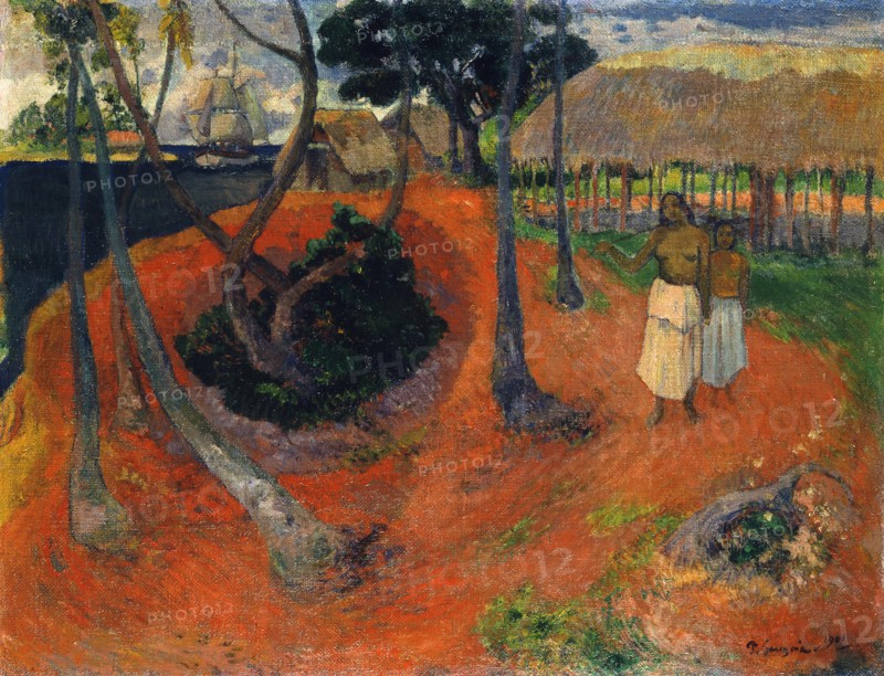 Idyll in Tahiti (Idylle à Tahiti), 1901. Creator: Gauguin, Paul Eugéne Henri (1848-1903).