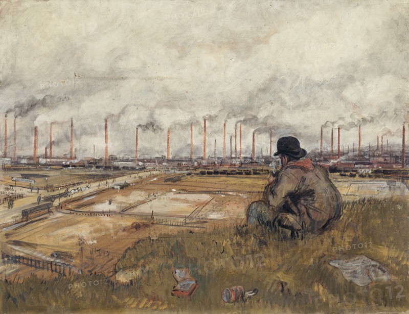 Les Usines, 1902. Creator: Laboureur, Jean Émile (1877-1943).