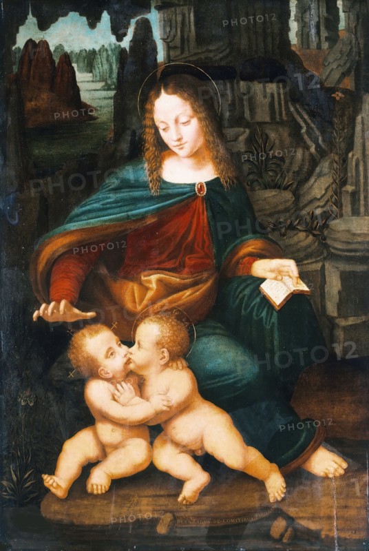 Madonna and Child with the Infant Saint John, c. 1496. Creator: Bernardino de Conti (1450-1525).