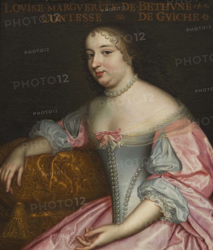Marguerite Louise Suzanne de Béthune (1643-1726), Comtesse de Guiche, Duchesse de Lude, ca 1665. Creator: Anonymous.
