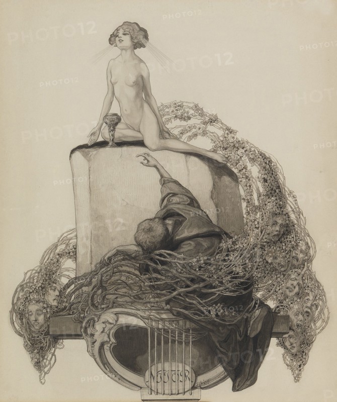Nitor. Creator: Bayros, Franz von (1866-1924).