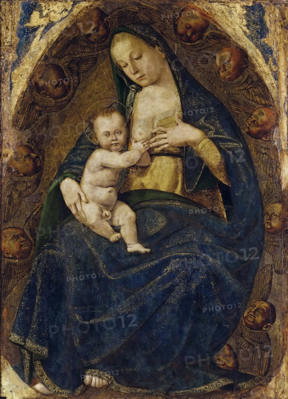 Nursing Madonna, c. 1482-1485. Creator: Signorelli, Luca (ca 1441-1523).