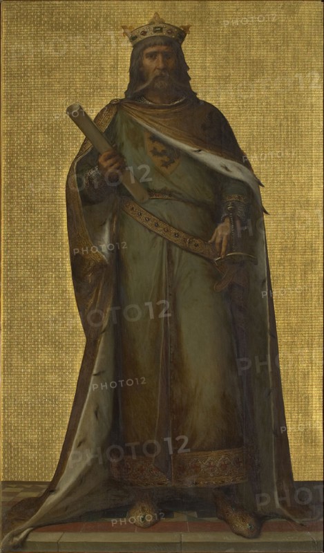 Philip I of Alsace, 1872-1877. Creator: Gallait, Louis Joseph (1810-1877).