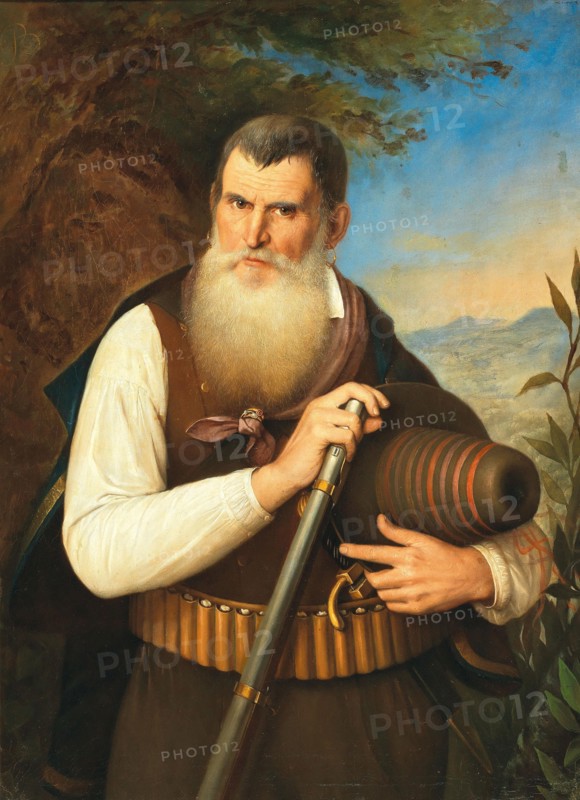 Portrait of Antonio Gasbarrone (1793-1880). Creator: Balbi, Filippo (1806-1890).