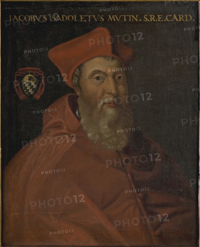 Portrait of Cardinal Jacopo Sadoleto (1477-1547). Creator: Dell'Altissimo, Cristofano (1525-1605).