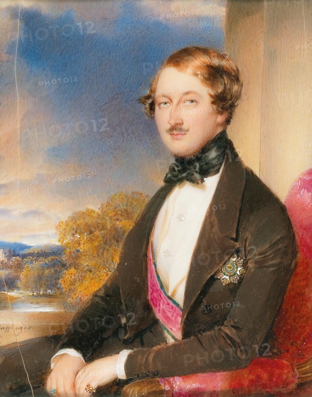 Portrait of Count Anton Karl Palffy von Erdöd (1793-1879). Creator: Daffinger, Moritz Michael (1790-1849).