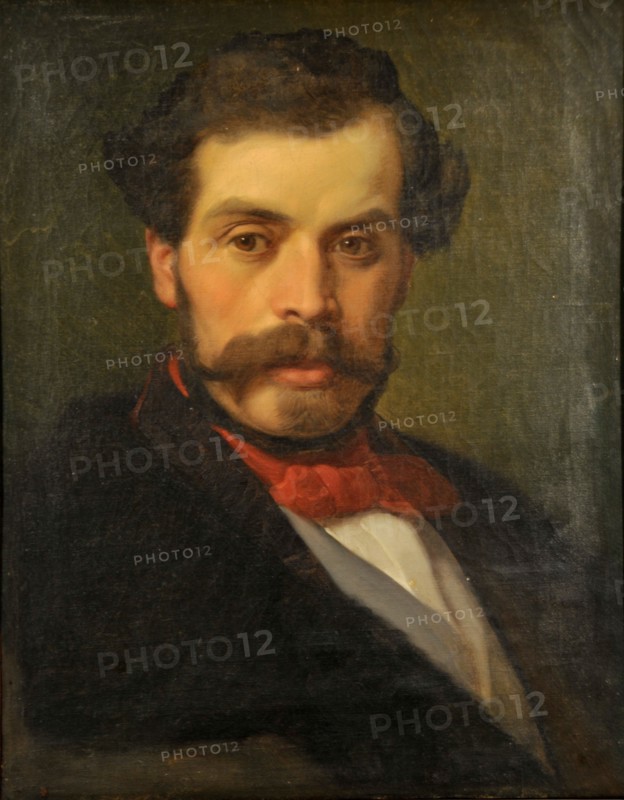 Portrait of Gaetano dell'Acqua, 1851. Creator: Consoni, Nicola (1814-1884).