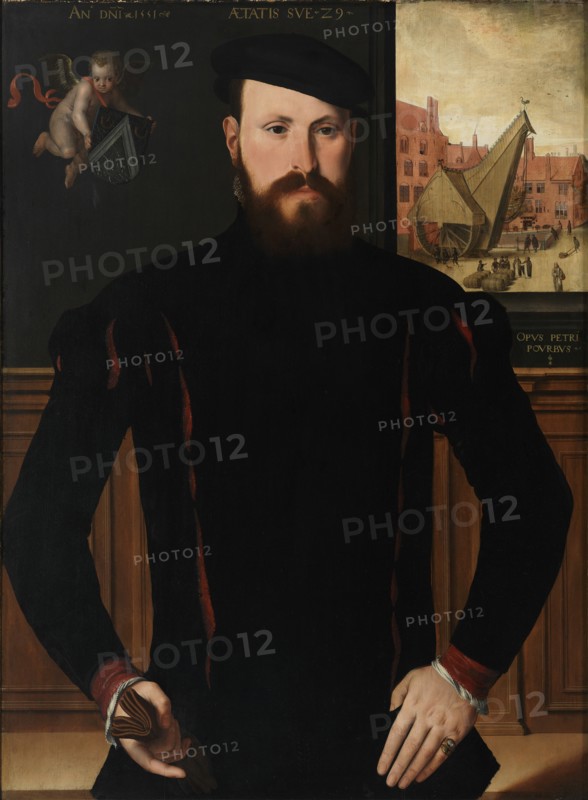Portrait of Jan van Eyewerve, 1551. Creator: Pourbus, Pieter (1523-1584).